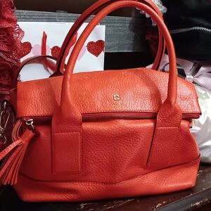 Kate Spade Orange Leather Bag
